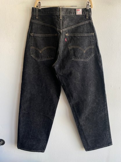 Vintage 1990’s Levi’s Dry Goods 595 Black Denim Jeans