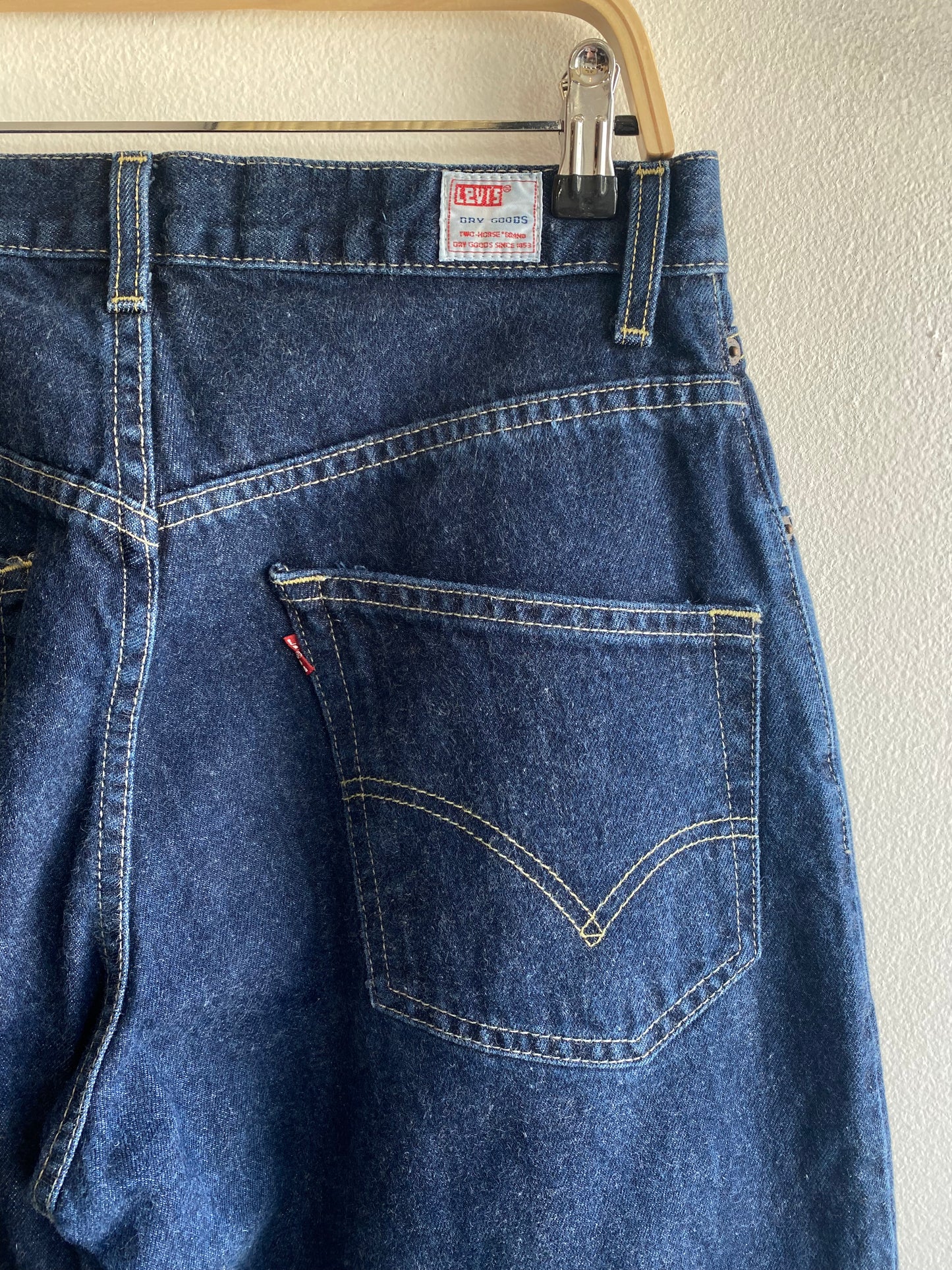 Vintage 1990’s Levi’s Dry Goods 595 Denim Jeans