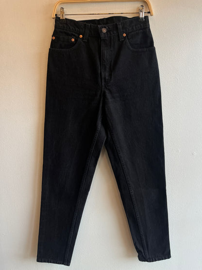 Vintage 1990's Levi’s 550 Black Denim Jeans