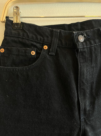 Vintage 1990's Levi’s 550 Black Denim Jeans