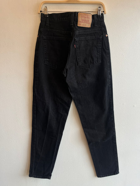 Vintage 1990's Levi’s 550 Black Denim Jeans
