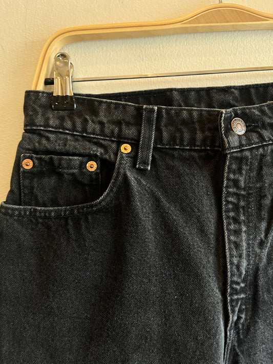 Vintage 1990’s Levi’s 551 Black Denim Jeans
