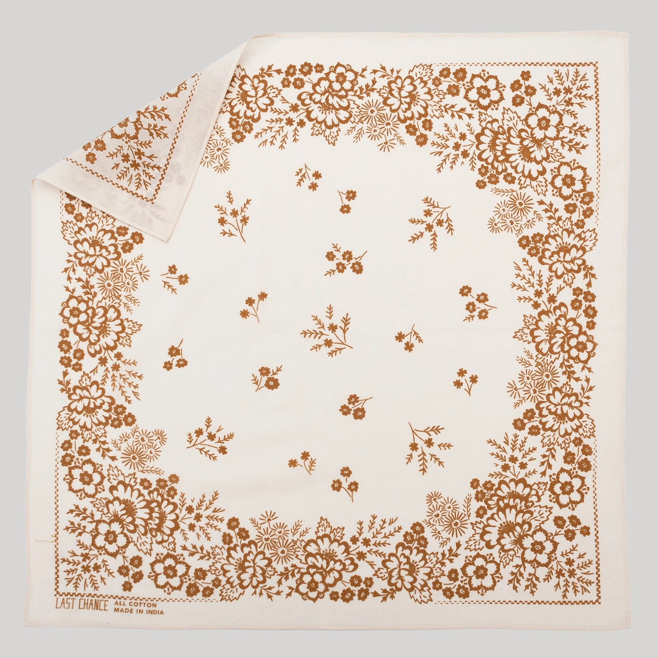 Last Chance Textiles - Cotton Bandana - La Lovely Vintage 