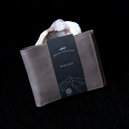 Origin Creations - Leather Bifold Wallet - La Lovely Vintage 