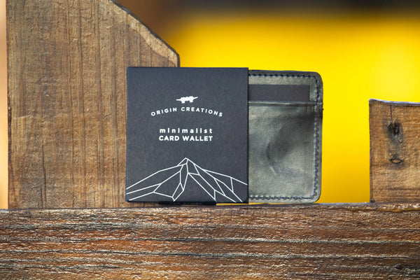 Origin Creations - Leather Minimalist Card Wallet