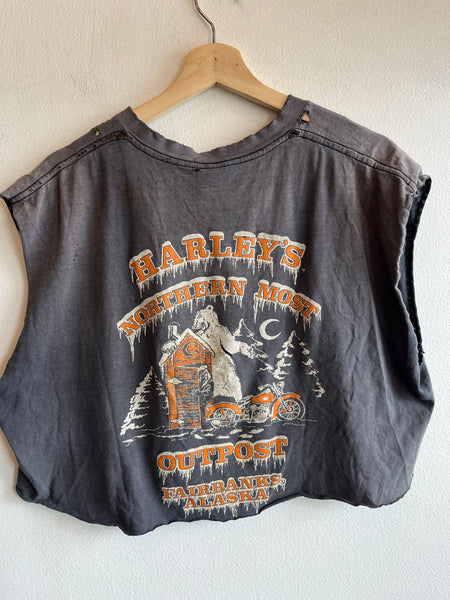 Vintage 1990’s Thrashed and Chopped Harley “Just Ride It” shirt