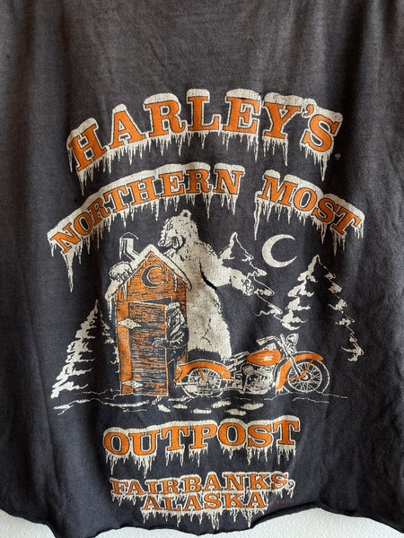 Vintage 1990’s Thrashed and Chopped Harley “Just Ride It” shirt