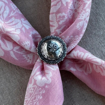 Last Chance Textiles - Concho Scarf/Bandana Slide - La Lovely Vintage 