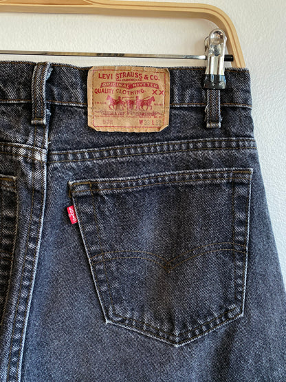 Vintage 1980’s Levi’s 505 Grey Denim Jeans