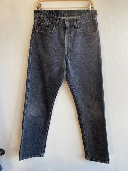 Vintage 1980’s Levi’s 505 Grey Denim Jeans