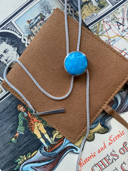 Sarah Safavi Jewelry - Silver Bolo Tie Necklace - La Lovely Vintage 