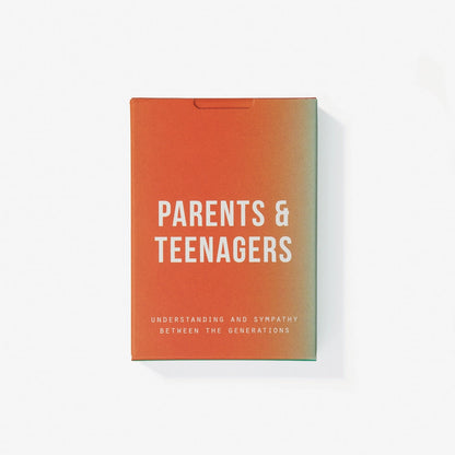 The School of Life - Parents & Teenagers Conversation Cards - La Lovely Vintage 