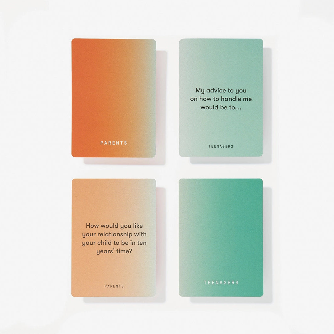 The School of Life - Parents & Teenagers Conversation Cards - La Lovely Vintage 
