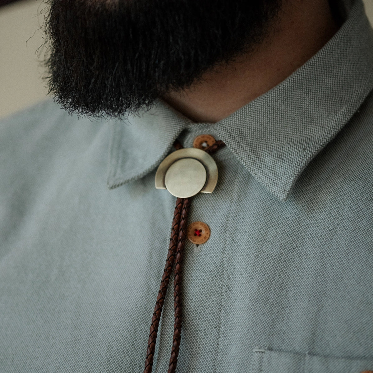 Commonform - Atlas Bolo Tie - La Lovely Vintage 
