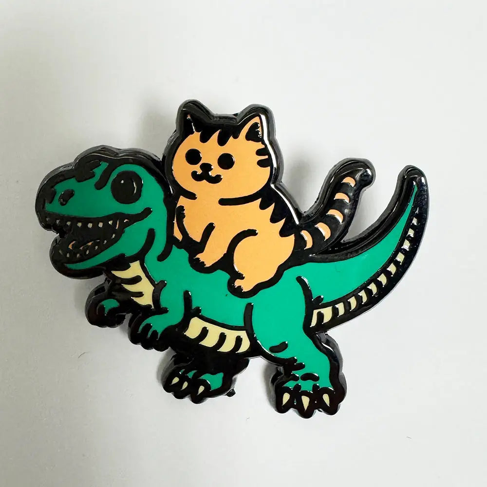 Strike Gently - Enamel Pin - La Lovely Vintage 