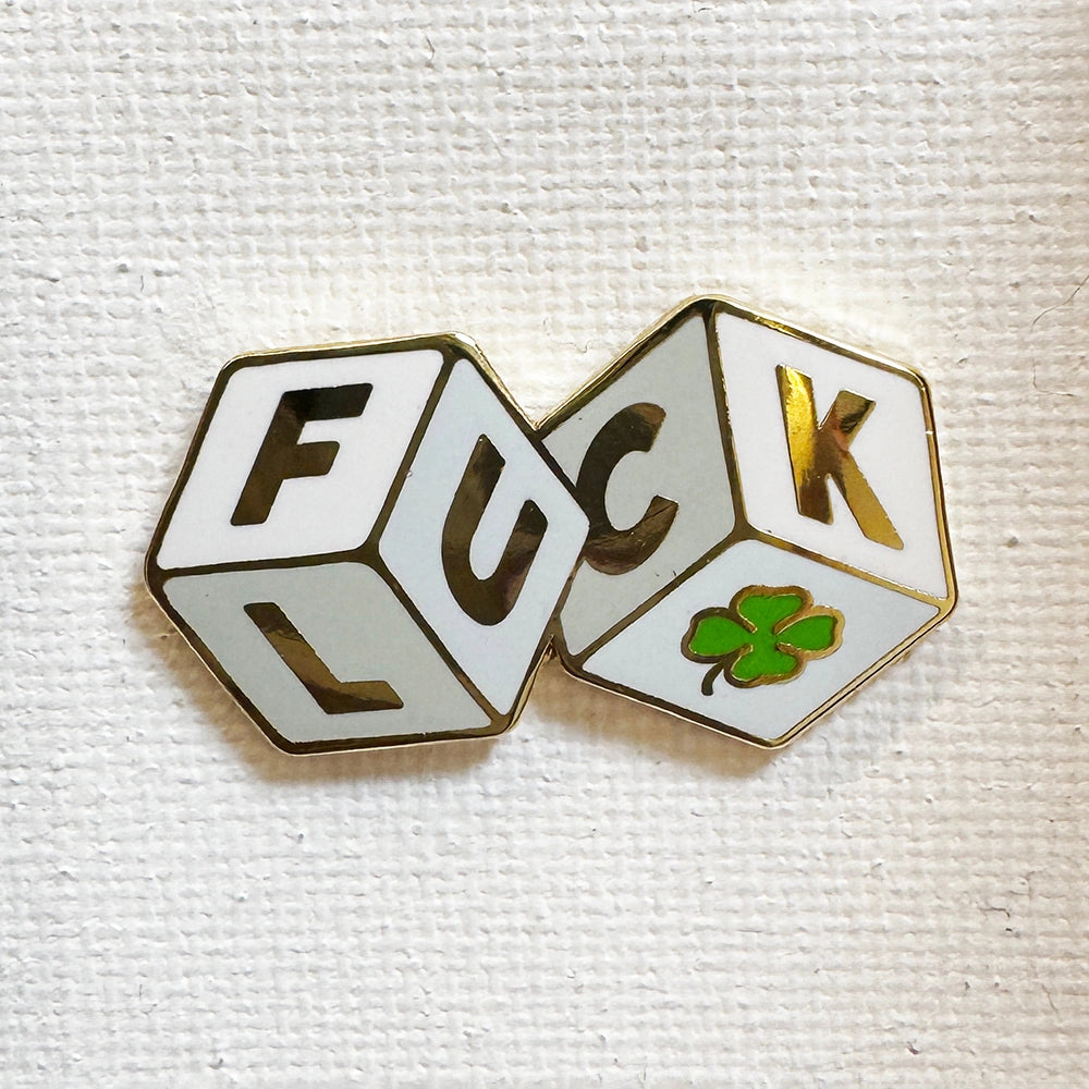 Strike Gently - Enamel Pin - La Lovely Vintage 