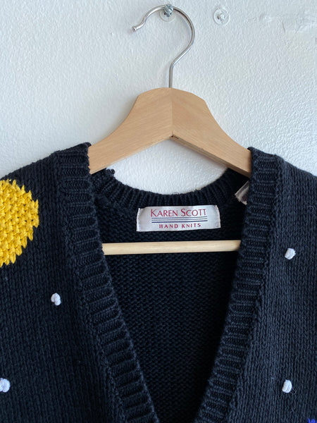 Vintage 1980’s Halloween Novelty Knit Sweater Vest