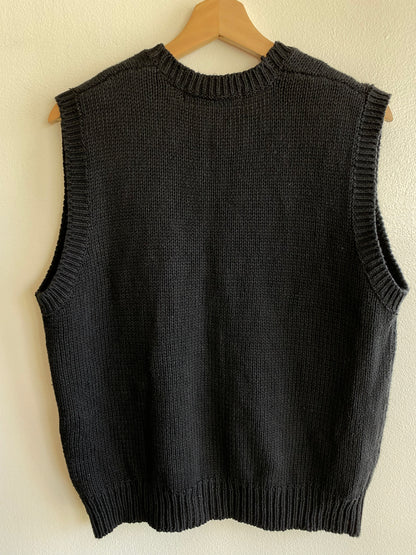 Vintage 1980’s Halloween Novelty Knit Sweater Vest - La Lovely Vintage 