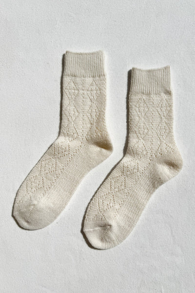 Le Bon Shoppe - Cashmere Pointelle Socks