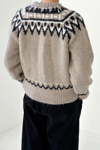 Le bon Shoppe - Cabin Alpaca Knit Cardigan - La Lovely Vintage 