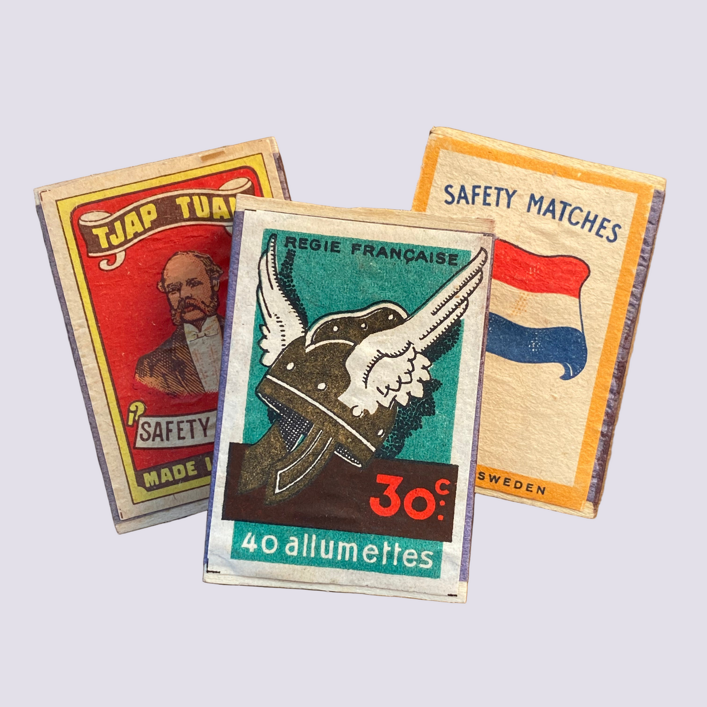 Antique Matchboxes - La Lovely Vintage 