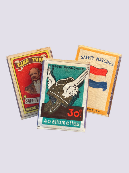 Antique Matchboxes - La Lovely Vintage 