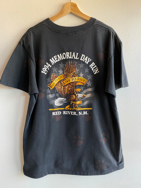 Vintage 1994 Red River Memorial Day Run All Over Print T-Shirt