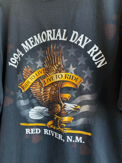 Vintage 1994 Red River Memorial Day Run All Over Print T-Shirt
