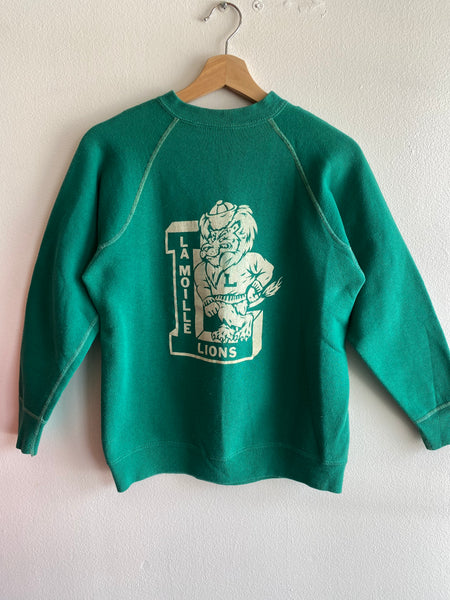 Vintage 1960’s La Moille Lions Crewneck Sweatshirt