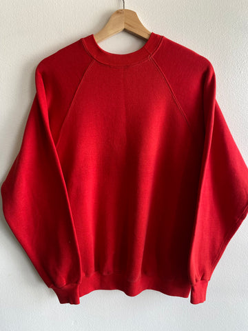 Vintage 1960’s Springfoot Red Blank Crewneck Sweatshirt