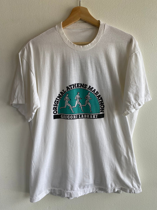 Vintage 1970’s Athens Marathon T-Shirt