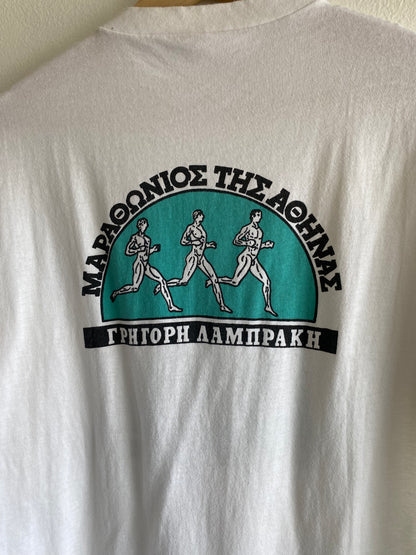 Vintage 1970’s Athens Marathon T-Shirt