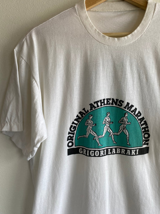 Vintage 1970’s Athens Marathon T-Shirt