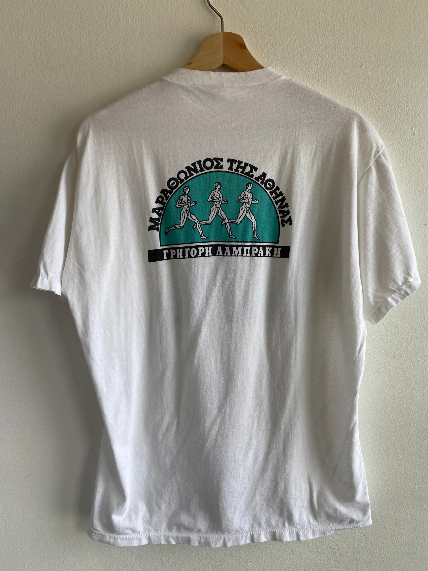 Vintage 1970’s Athens Marathon T-Shirt