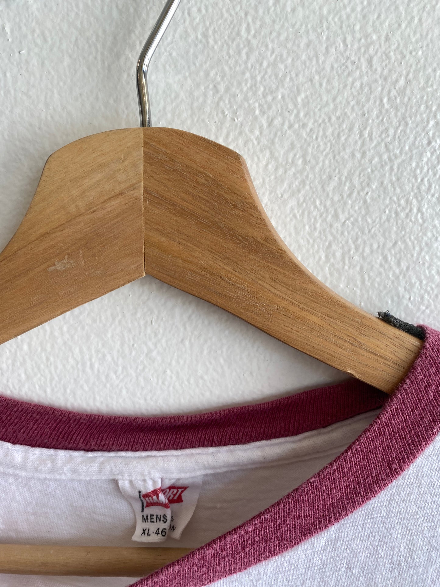 Vintage 1950’s Delta Sigma Pi Ringer T-Shirt - La Lovely Vintage 