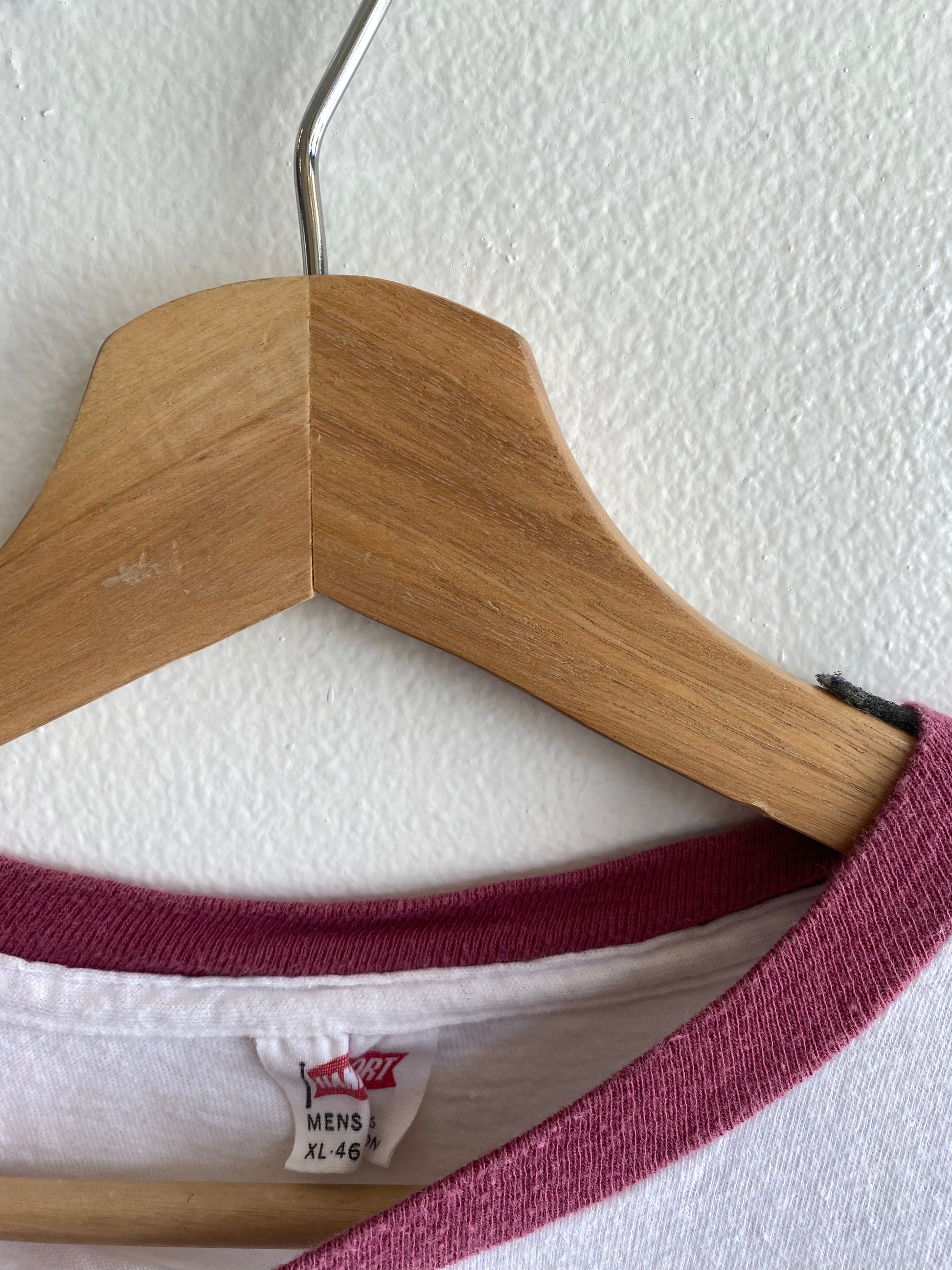 Vintage 1950’s Delta Sigma Pi Ringer T-Shirt - La Lovely Vintage 