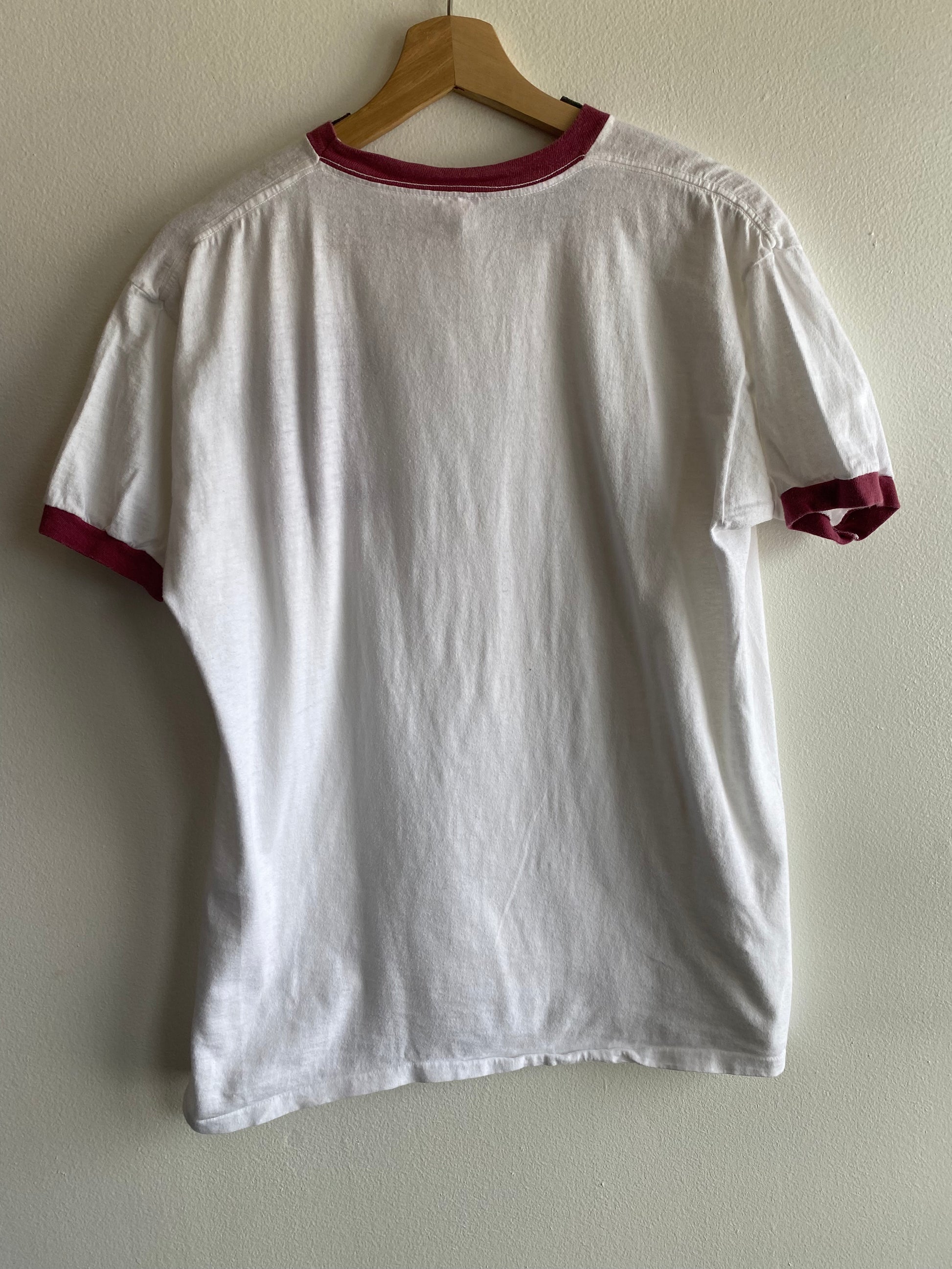 Vintage 1950’s Delta Sigma Pi Ringer T-Shirt - La Lovely Vintage 