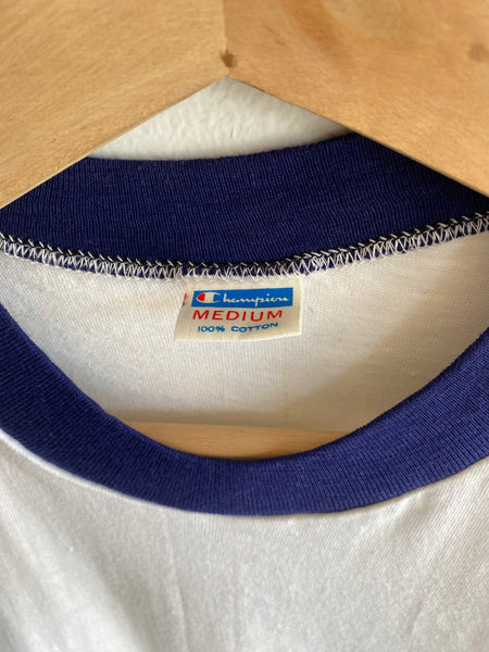 Vintage 1970’s Deadstock Champion National Aquatic Ringer T-Shirt