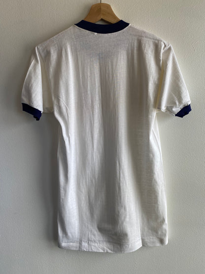 Vintage 1970’s Deadstock Champion National Aquatic Ringer T-Shirt