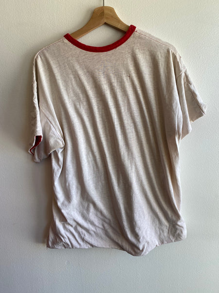 Vintage 1970’s Champion Asbury College Reversible Gym T-Shirt