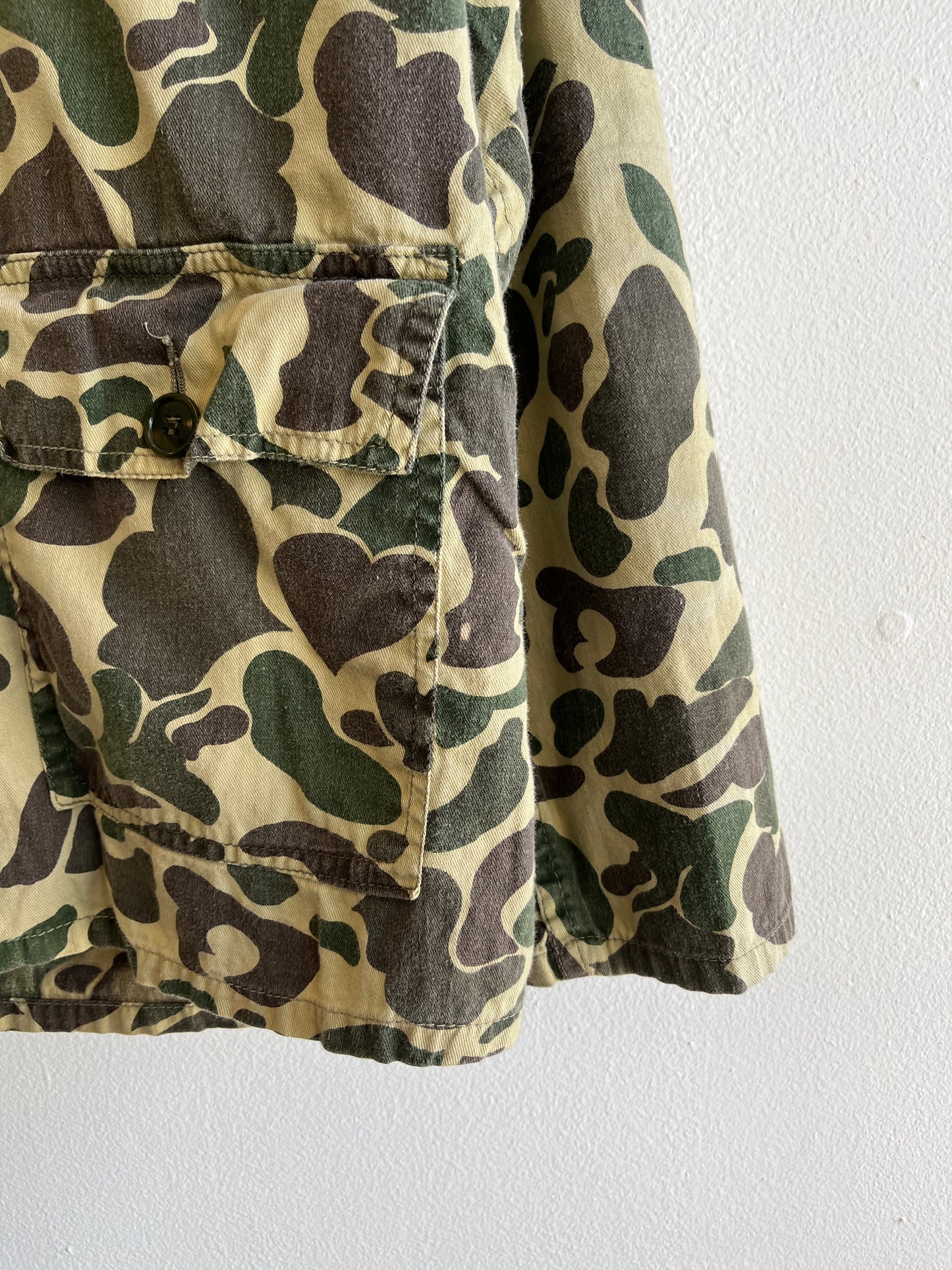 Vintage 1970’s Nesco Duck Camo Hunting Chore Jacket