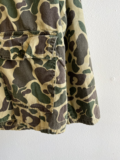 Vintage 1970’s Nesco Duck Camo Hunting Chore Jacket