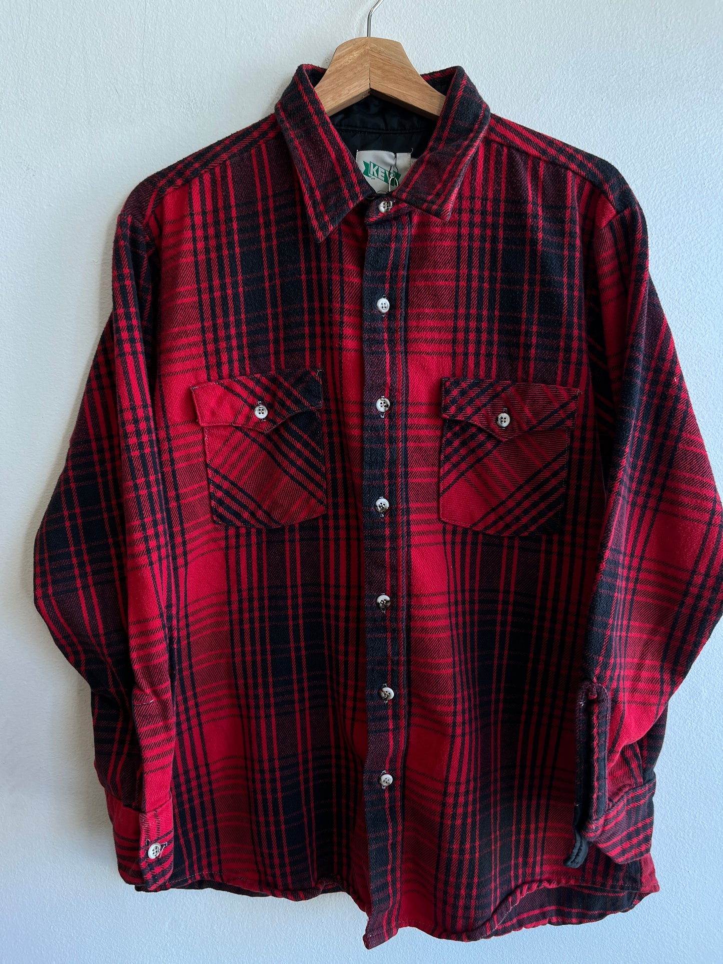Vintage 1970/80’s Key Cotton Flannel Shirt