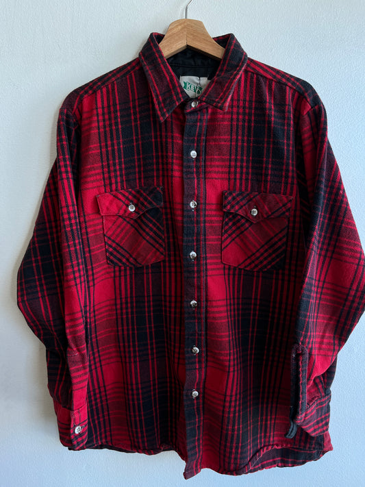 Vintage 1970/80’s Key Cotton Flannel Shirt