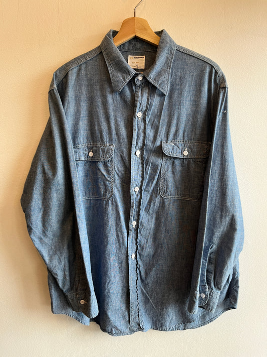 Vintage 1960/70’s Big Mac Chambray Button Up Shirt - La Lovely Vintage 