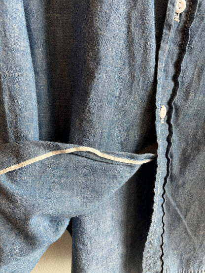 Vintage 1960/70’s Big Mac Chambray Button Up Shirt - La Lovely Vintage 