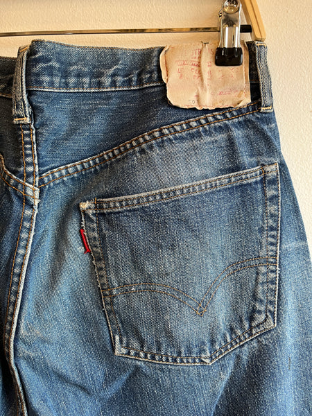 Vintage 1970-73 Levi’s 501 “Big E” Denim Jeans