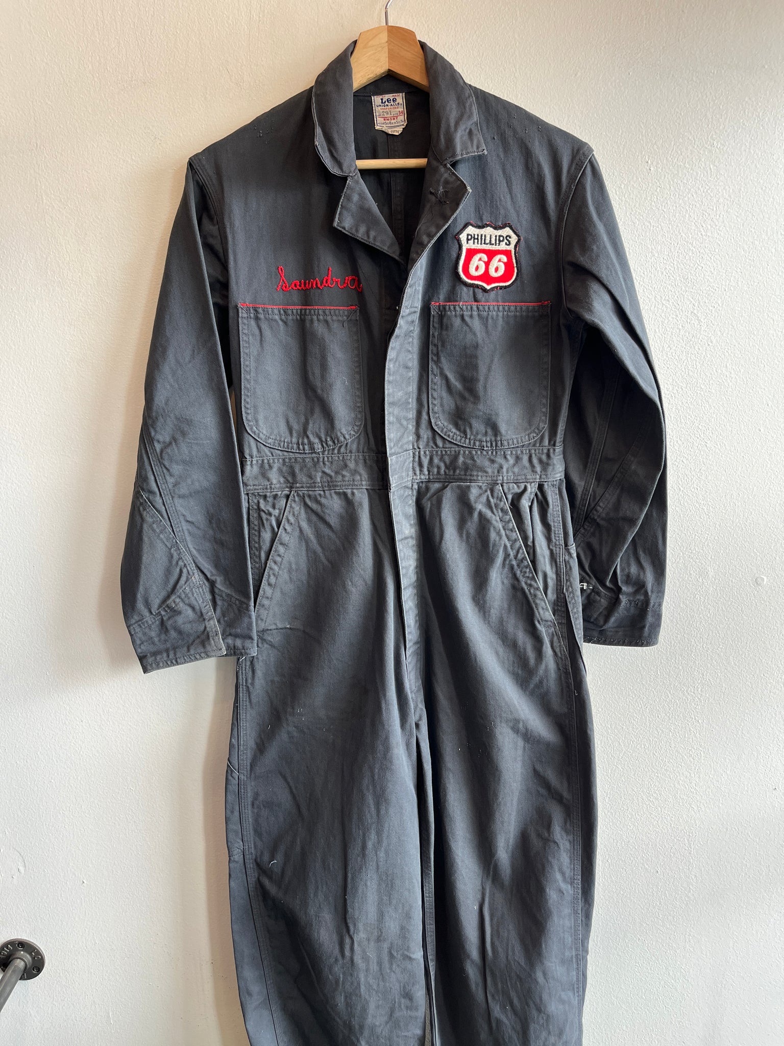 Vintage 1950’s Lee “Phillips 66” Twill Coveralls