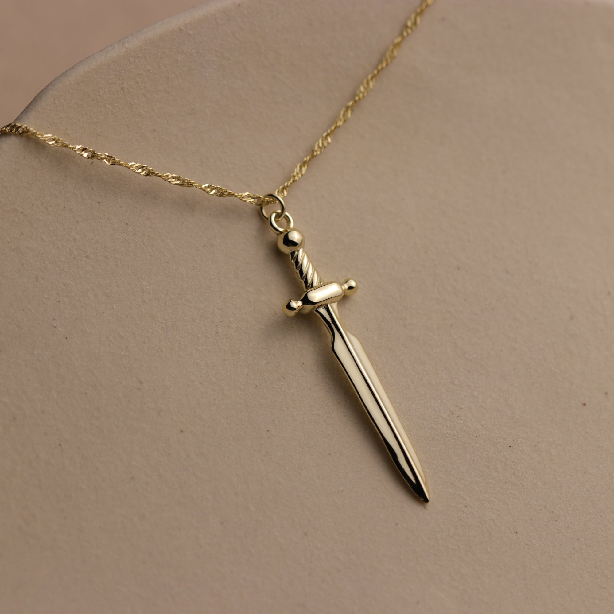 Dagger Tarot Sword Protection Necklace by La Lovely – La Lovely