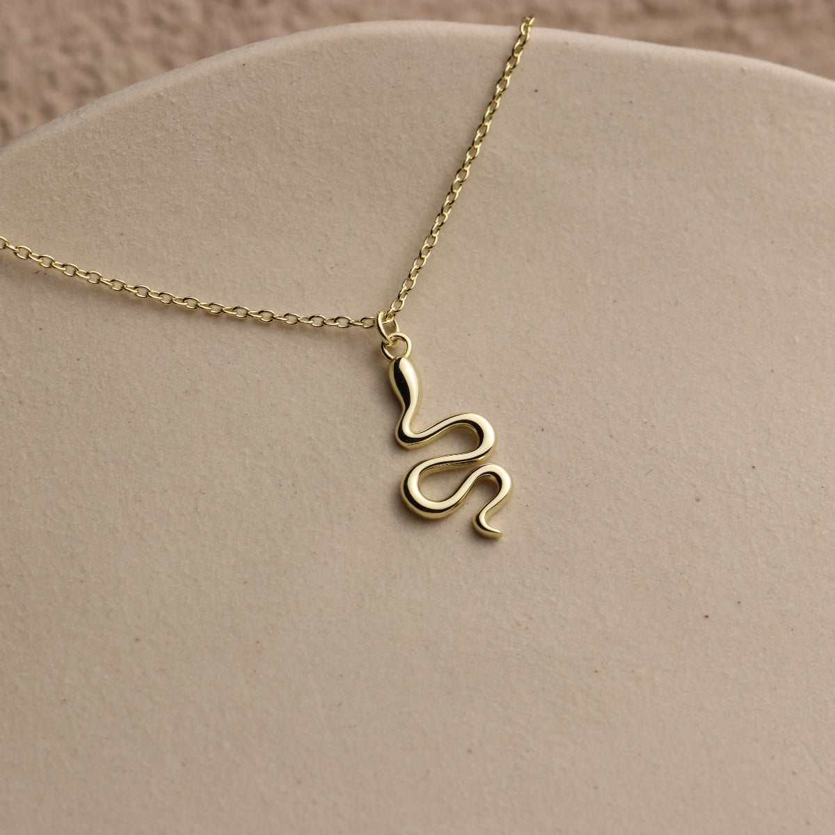 Snake Pendant - La Lovely Vintage 